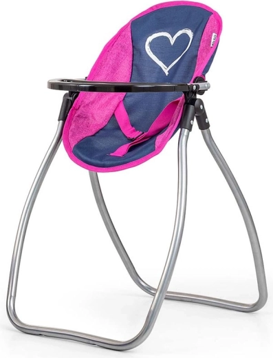 Skladacia jedálenská stolička na realistické kŕmenie