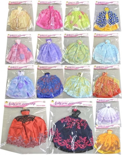 Plesové šaty pre bábiku 26 cm