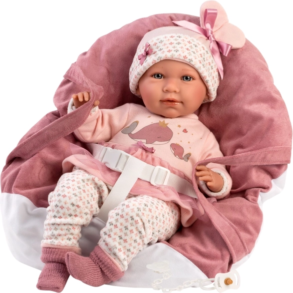 Llorens bábätko NEW BORN 42 cm so zvukmi a mäkkým telom