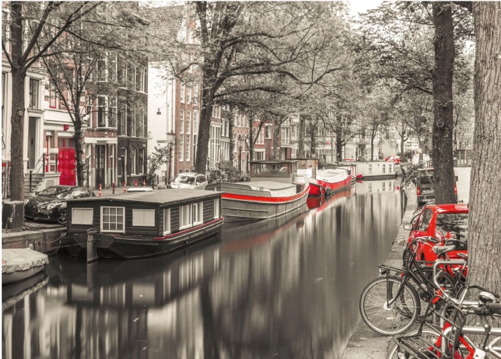 Puzzle DINO Amsterdam – kanál, 3000 dielikov