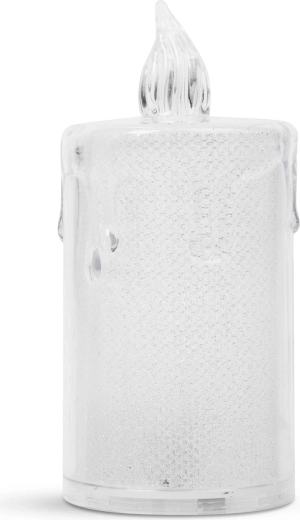 LED dekoratívna sviečka s teplým bielym svetlom