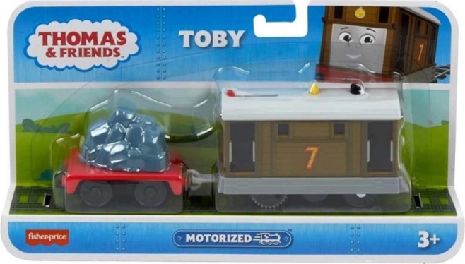 Motorová lokomotíva Toby z kolekcie Mašinka Tomáš