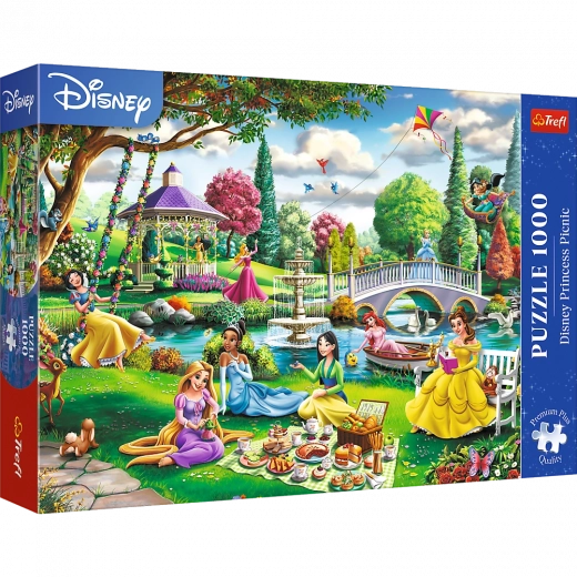Prémiové puzzle 1000 dielikov – piknik s DISNEY princeznou