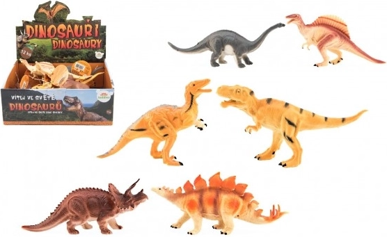 Plastová figúrka dinosaura 16–18 cm (mix druhov)