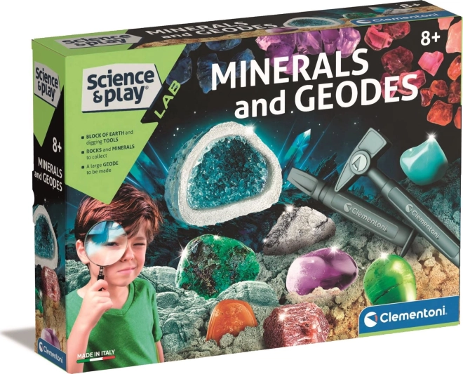 CLEMENTONI Science&Play: Laboratórium minerálov a geód