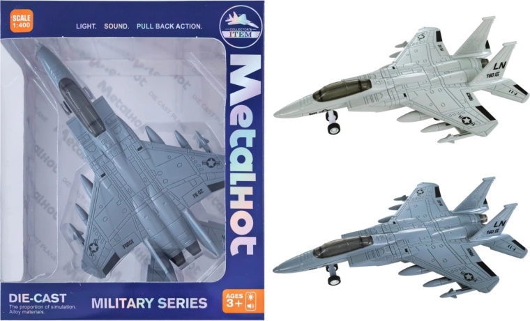 Kovový model stíhačky F-15 Eagle 1:400