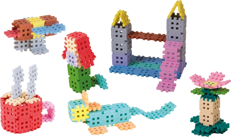 400 pružných dielikov pre nekonečné nápady