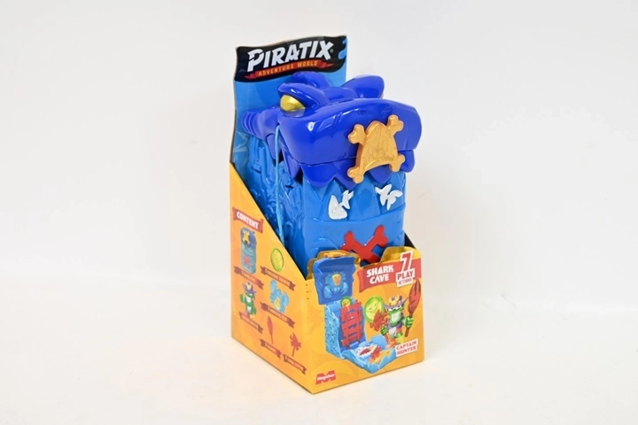 Piratix Adventure World prekvapivá sada Žraločia jaskyňa s figúrkou Hunter