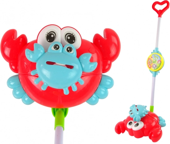 Svietiaci Krab Tlačiaca Hračka S Hudbou