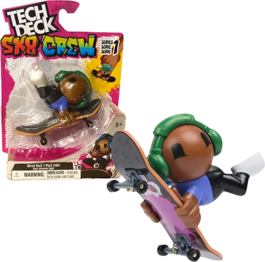 Tech Deck SK8 Crew sada prstového skateboardu s figúrkou