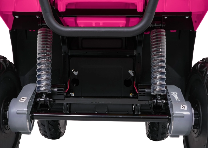 EVA kolesá 32 × 10 cm a zadné odpruženie