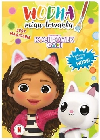 Kúzelná vodná omaľovánka Gábinin kúzelný domček