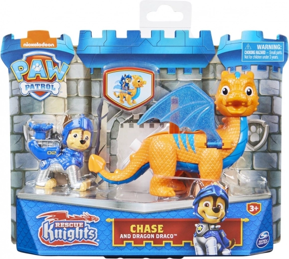 Paw Patrol Odvážni rytieri – figúrka šteniatka a drak (asortiment)