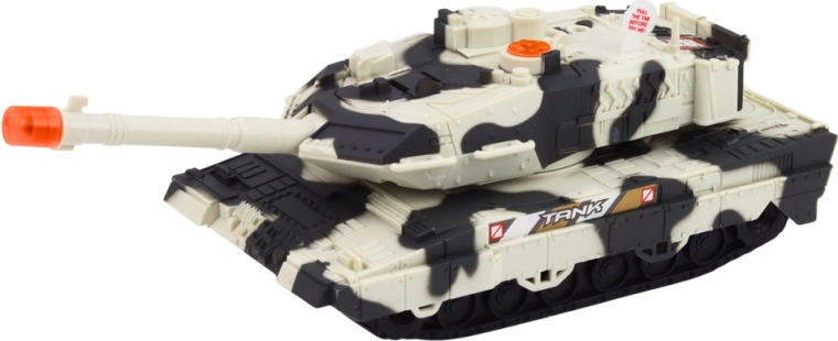 Tank so svetlami, zvukmi a otočnou vežou