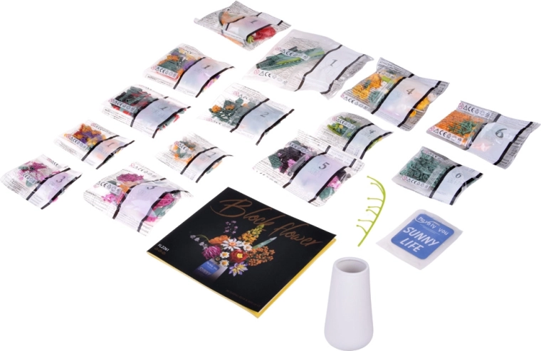 1070 dielikov pre bohatý a farebný buket