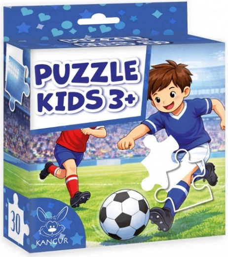 Puzzle pre deti 3+ futbalisti