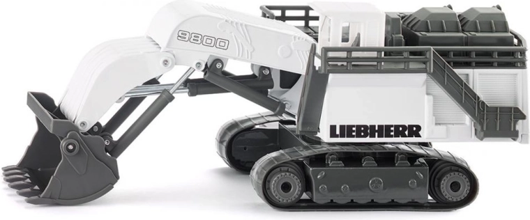 Siku Super pásové rýpadlo LIEBHERR R9800 – kovový model