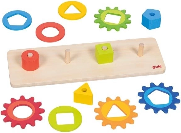 Učenie hrou: triedenie tvarov a farieb