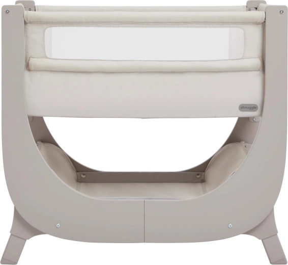 Shnuggle Air Lite prvá postieľka taupe