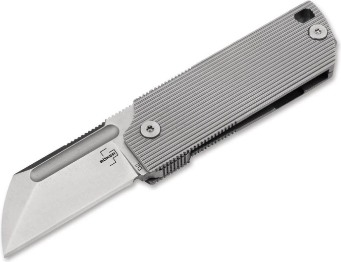 Böker Plus BabyX zatvárací vreckový nôž 4 cm, nehrdzavejúca oceľ, klip