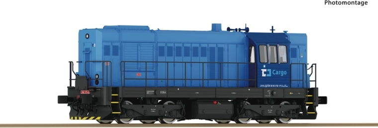 Dieselová lokomotíva Roco 742 171-2 ČD Cargo digitálna H0