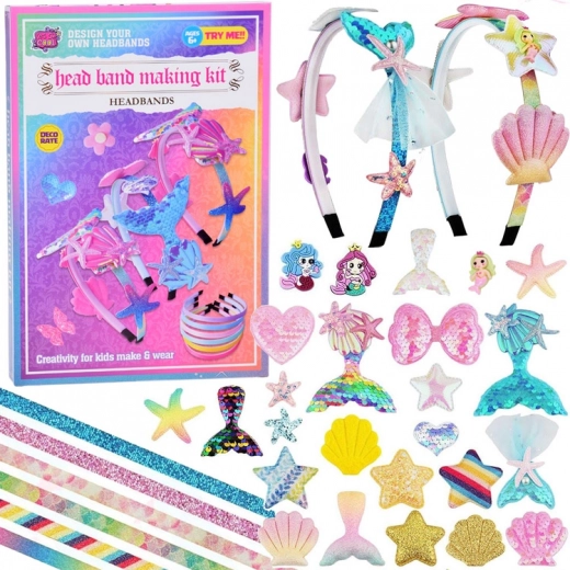 Kreatívna sada Morská panna - výroba ozdobných čeleniek