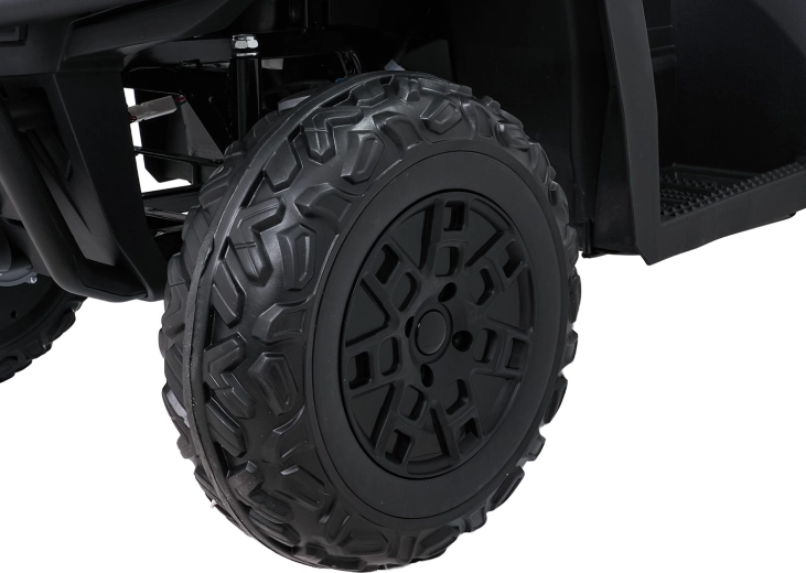 Komfort a stabilita vďaka EVA kolesám a odpruženiu