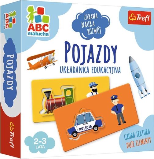 Trefl ABC Malucha Vozidlá