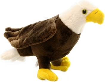 Plyšový orol stojaci 23 cm