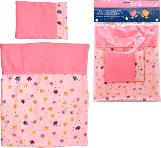 Dolls World perinka a vankúšik pre bábiky 46 cm