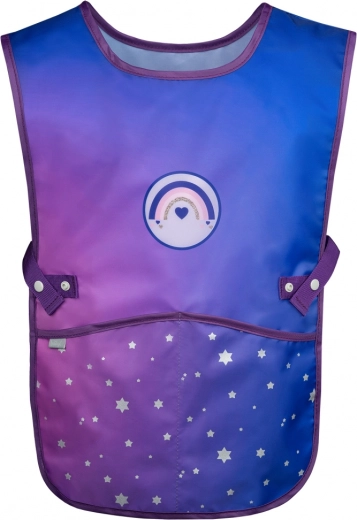 detská umývateľná zástera srdce