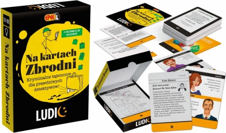 EPEE Na kartách zločinu – logická kartová hra