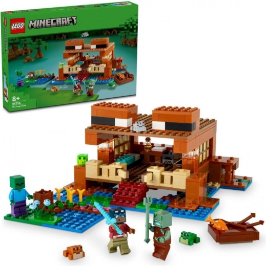 LEGO Minecraft žabí domček