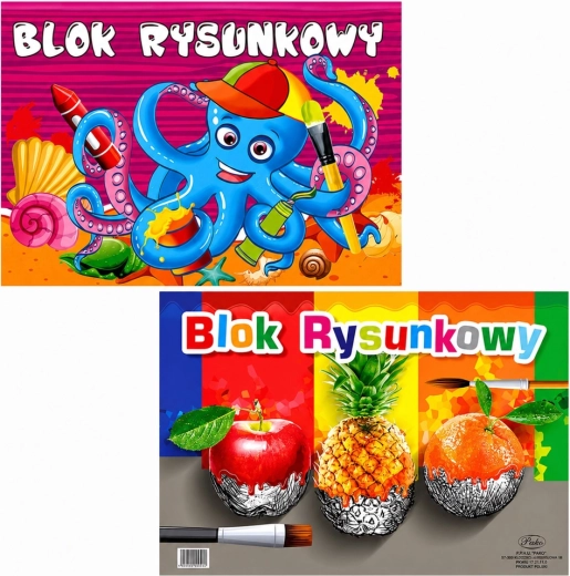 Biely kresliaci blok A3 19 listov 80 g PROTOS