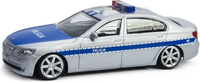 Model auta BMW 7 polícia Rastar 1:43 - 1 kus