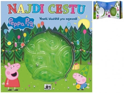 Veselé bludiská Peppa Pig pre najmenších