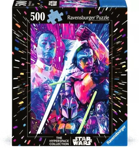 Ravensburger puzzle Star Wars hyperspace: Ahsoka XXL 500 dielikov
