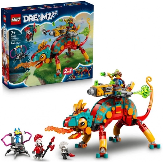 LEGO DREAMZzz Ohňový chameleón Mateo