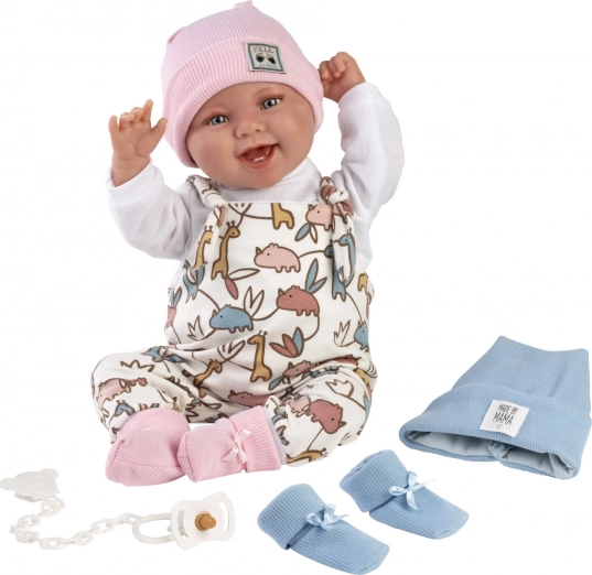 Realistická bábika bábätko so zvukmi a mäkkým telom