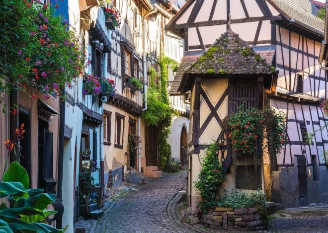 Puzzle Eguisheim Francúzsko 1000 dielikov