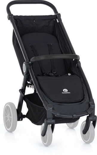 Petite&Mars kočík Street+ black – konštrukcia bez koliesok