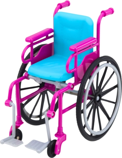 Invalidný vozík s pojazdnými kolesami