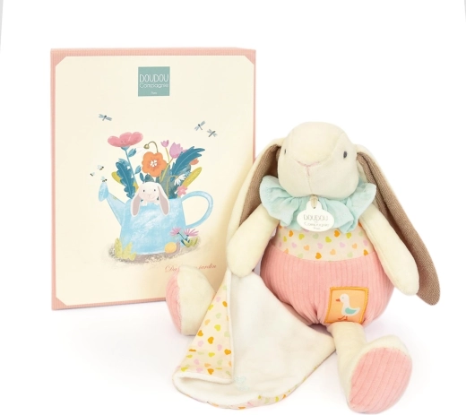 Darčeková súprava Zajačik Ciboulette s dekou 28 cm