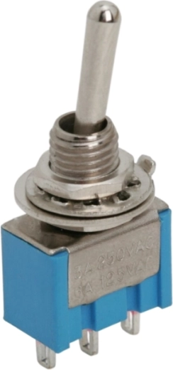 Pákový prepínač ON-ON 3 A 250 V