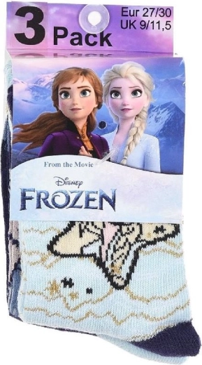 3 rôzne dizajny Frozen v jednom balení