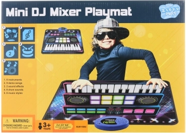 hudobný koberec pre malého DJ