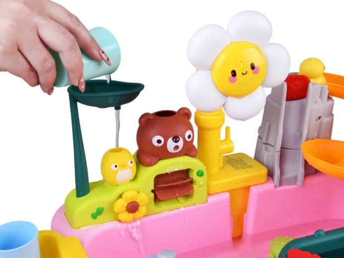 Šmýkačka, kaskády a točiace sa kolieska