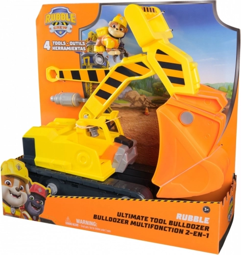 Rubble a Jeho Tím: Deluxe Vozidlo Rubble s Príslušenstvom