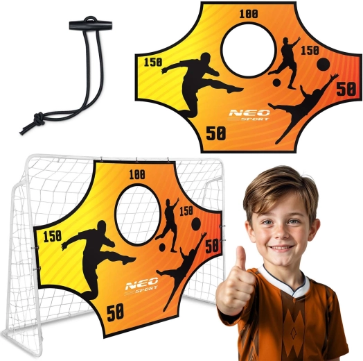 Neo-Sport terčová plachta na futbalovú bránku 180 × 120 cm