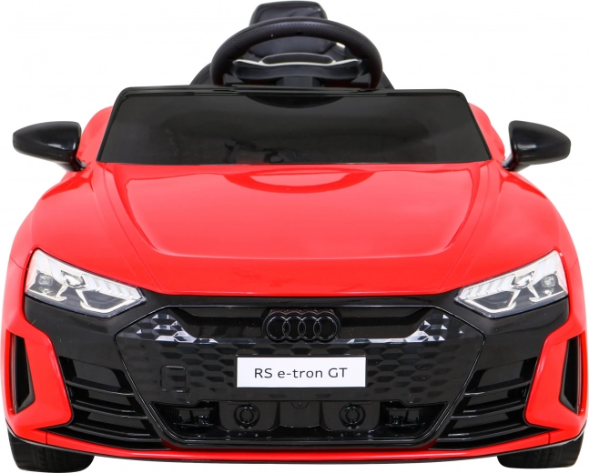 Elektrické odrážadlo Audi RS e-tron GT pre deti s 4x4, diaľkovým ovládaním a LED – Červená